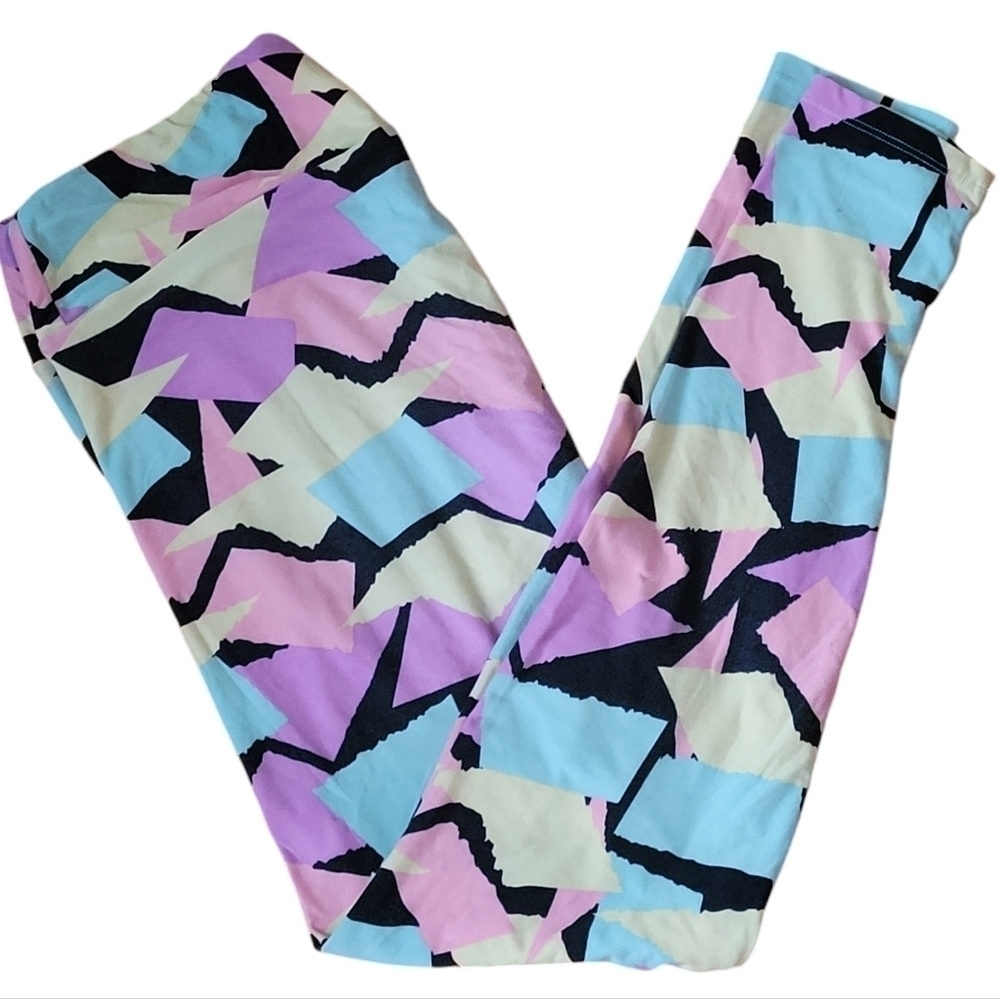 Geometric Pastel Leggings